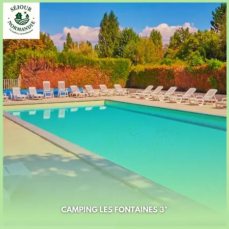 Sejour Normandie - Mobilhome Basic 3ch-6p Dans L'eure - 425 Campingplatz Ivry-la-Bataille